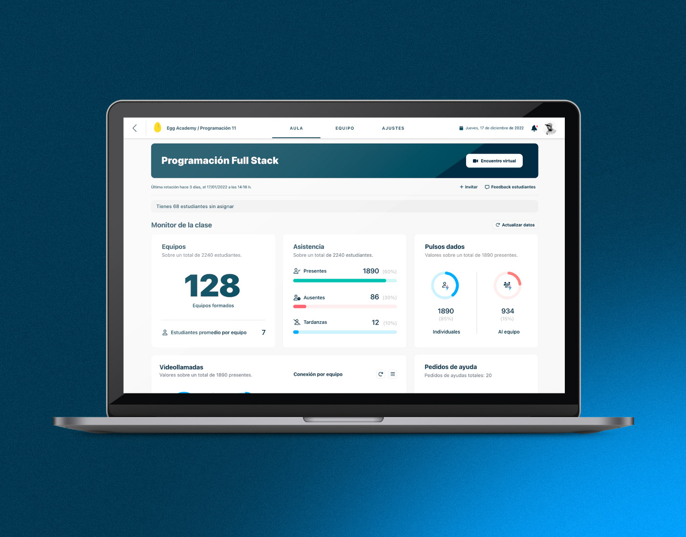 Imagen 2 del proyecto Egg - Dashboard